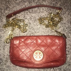 Tory Burch red purse